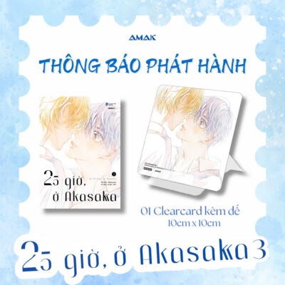 25 Giờ, Ở Akasaka - Tập 3 ( kèm quà tặng)