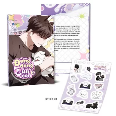 Đừng Động Vào Cún Con - Tập 3 - Tặng Kèm Set Sticker